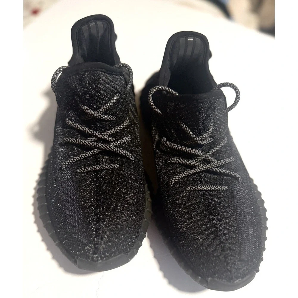 Pre adidas Yeezy Boost 350 V2 Onyx Black Primeknit Sneaker Men's